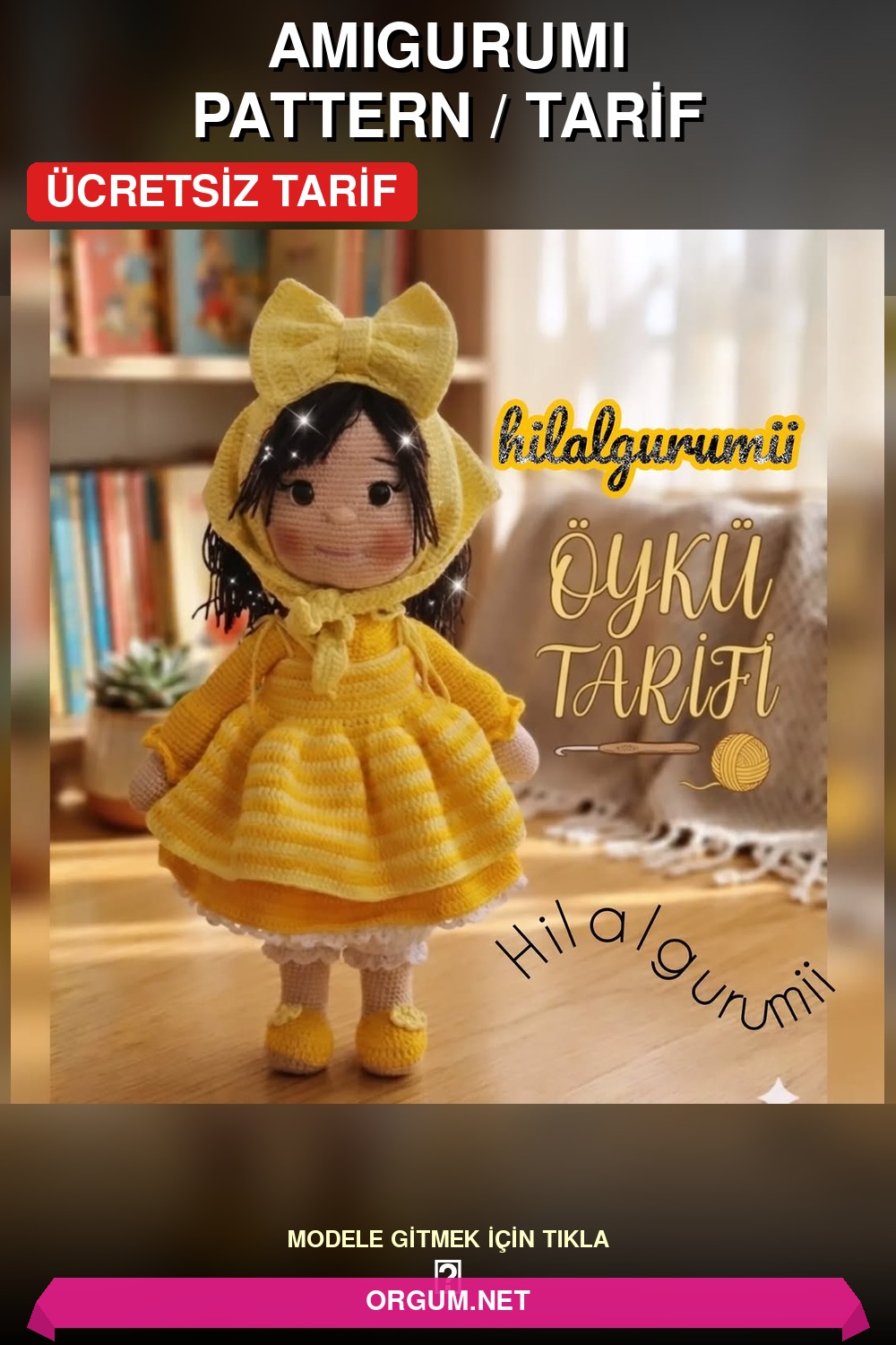 Öykü Bebek Amigurumi Amigurumi Tarifi Pin