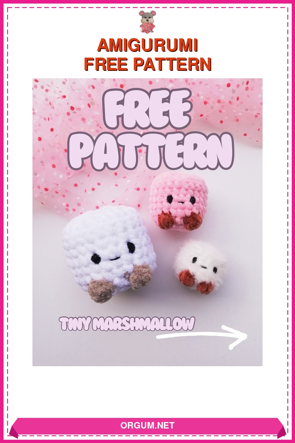 Minik Marshmallow Amigurumi Tarifi: Ücretsiz Ve Kolay Yapılışı 6 Minik Marshmallow Amigurumi Amigurumi Tarifi Pin