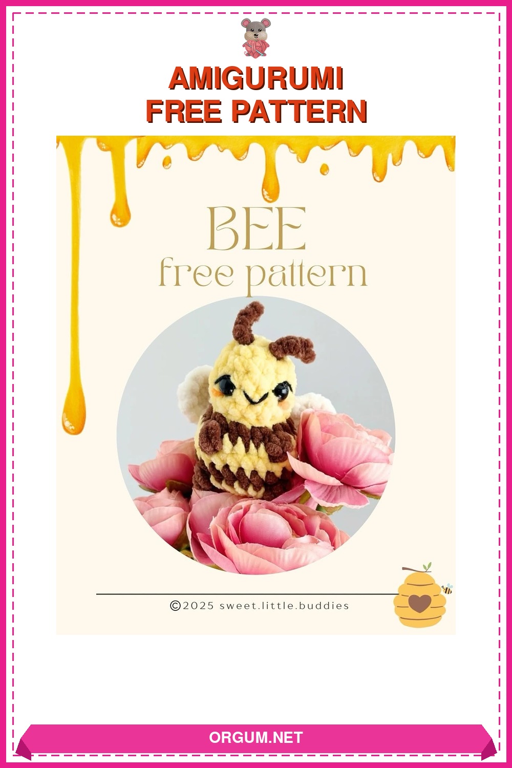 Arı Amigurumi Tarifi Pin