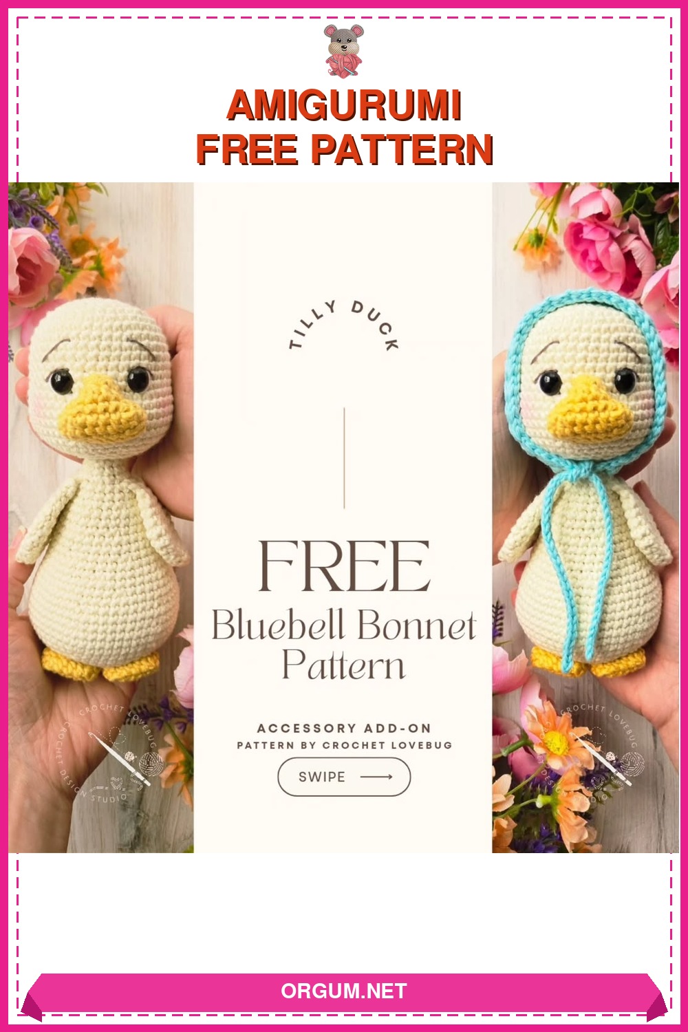 Çan Çiçeği Şapkası Amigurumi Tarifi Pin