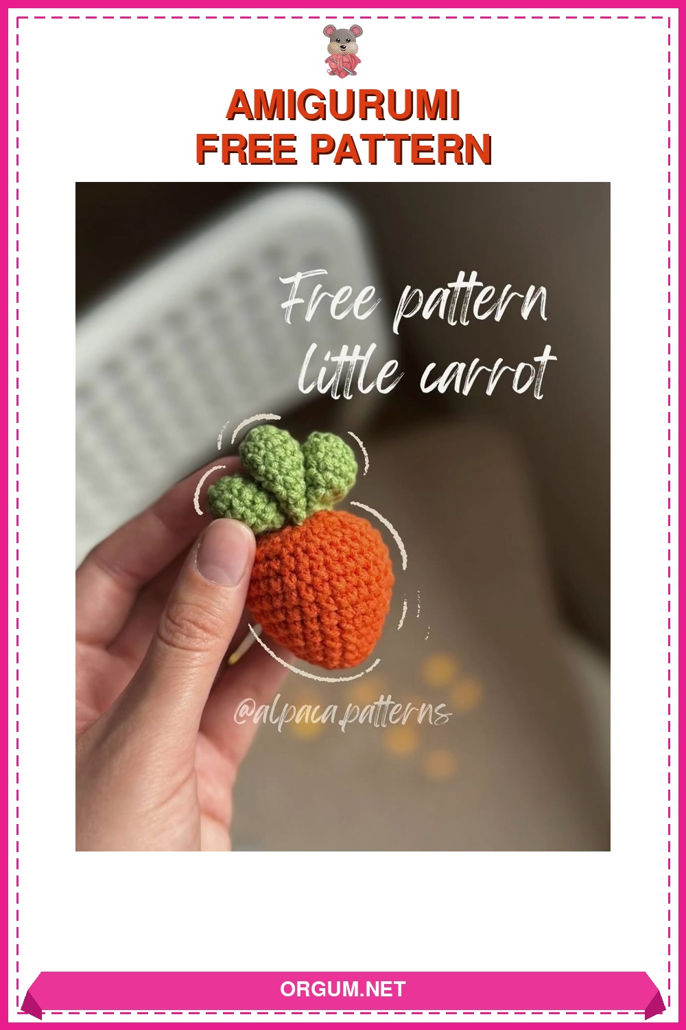 Havuç Amigurumi Amigurumi Tarifi Pin