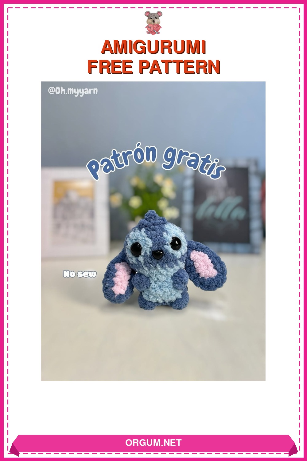 Alien Köpek Amigurumi Tarifi Pin