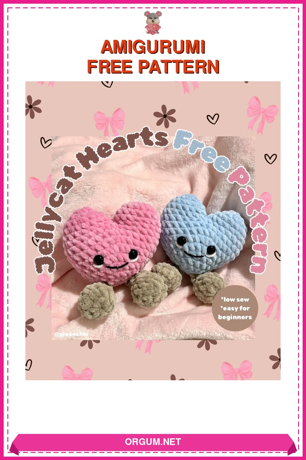 Sevimli Blob Amigurumi Amigurumi Tarifi Pin