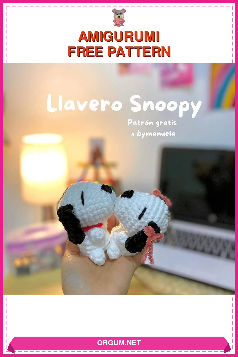 Mıknatıslı Amigurumi Anahtarlık Ayıcık Amigurumi Tarifi Pin