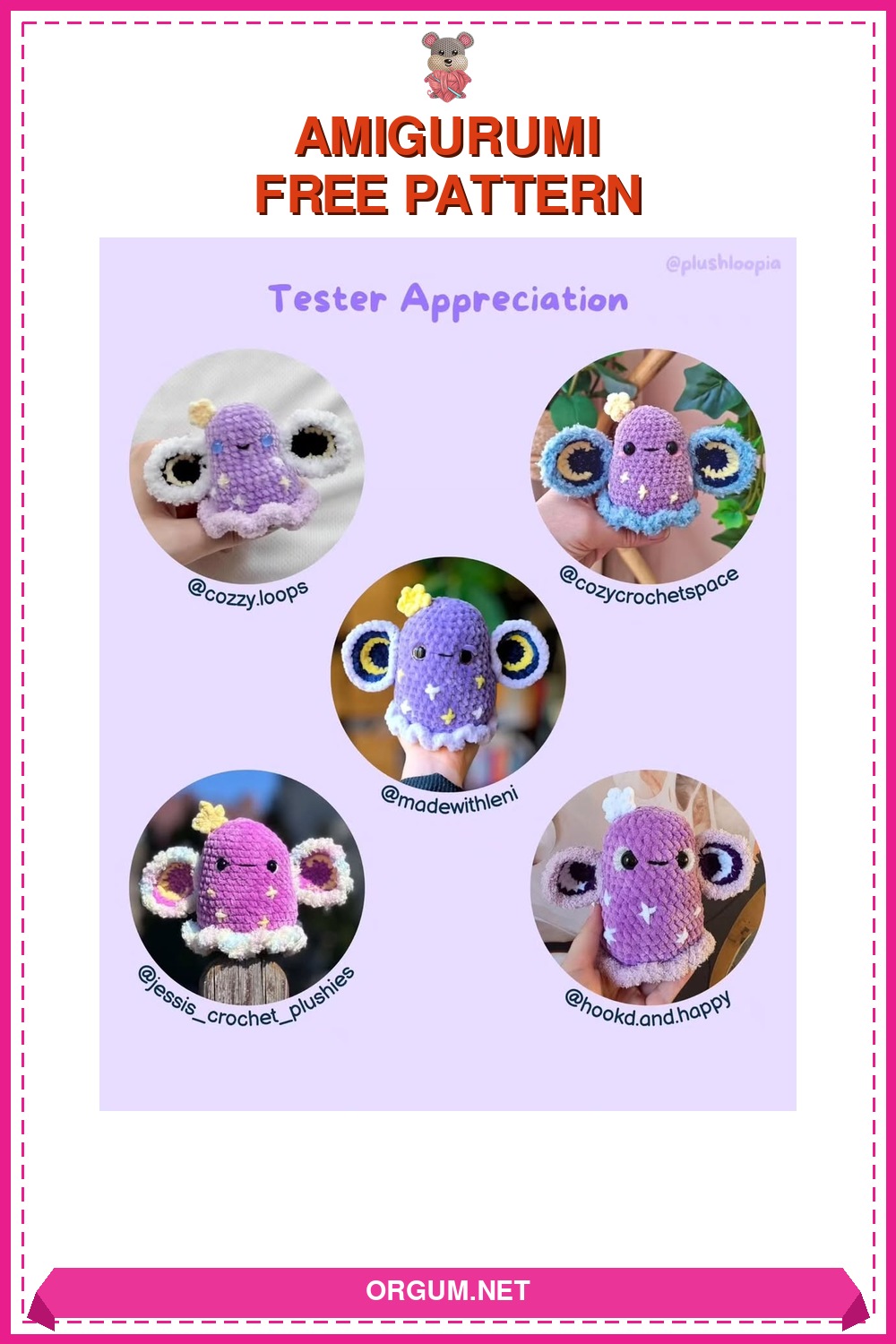 Celestial Critter Amigurumi Tarifi Pin