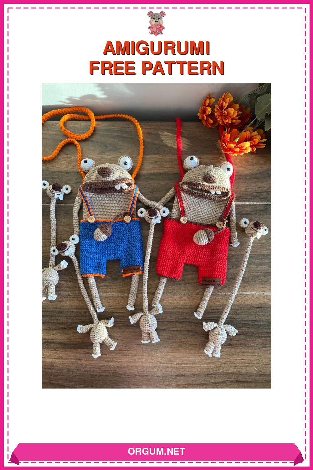 Bayram Şekeri Amigurumi Tarifi Pin