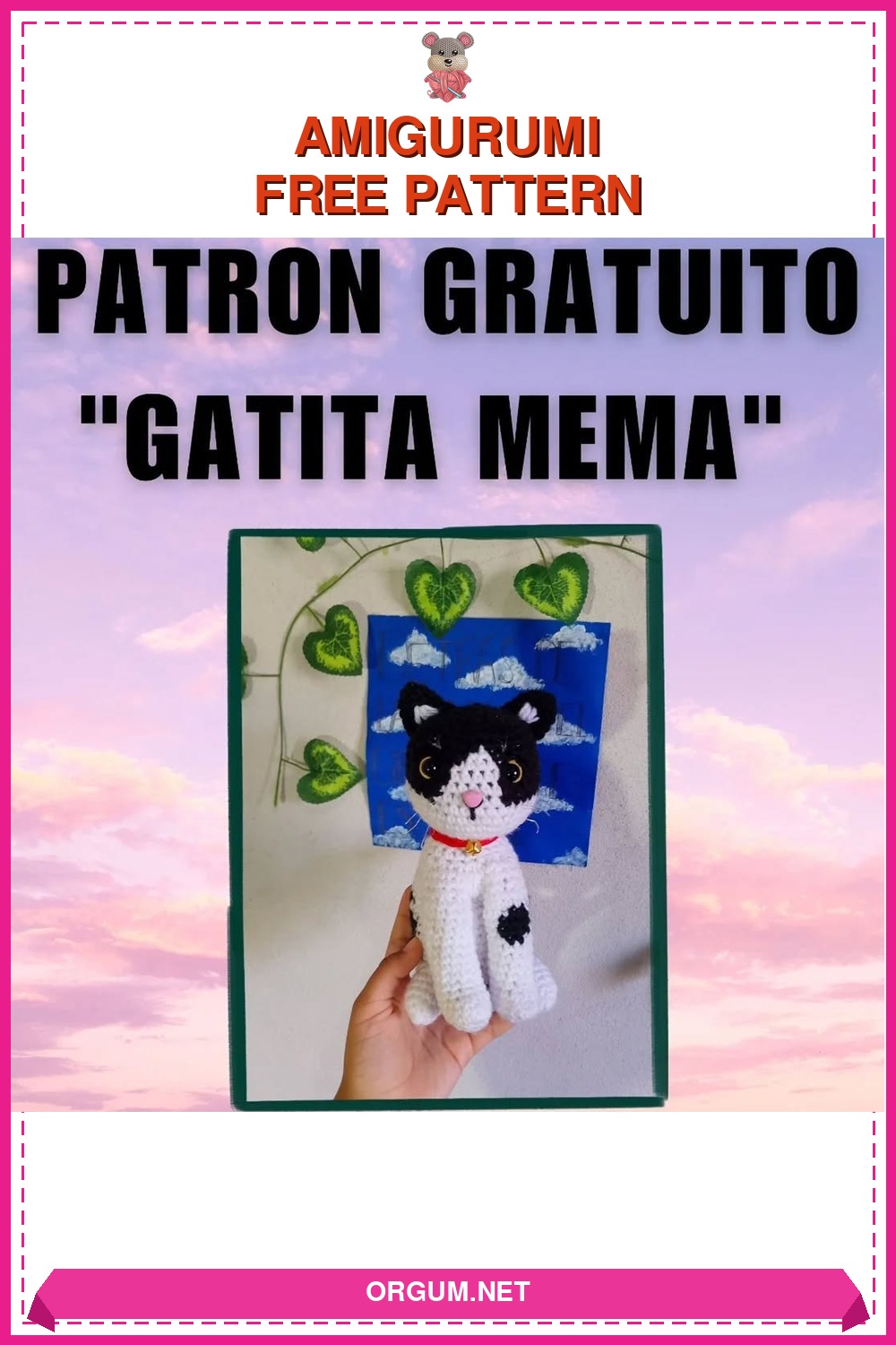 Mema Kedi Amigurumi Amigurumi Tarifi Pin