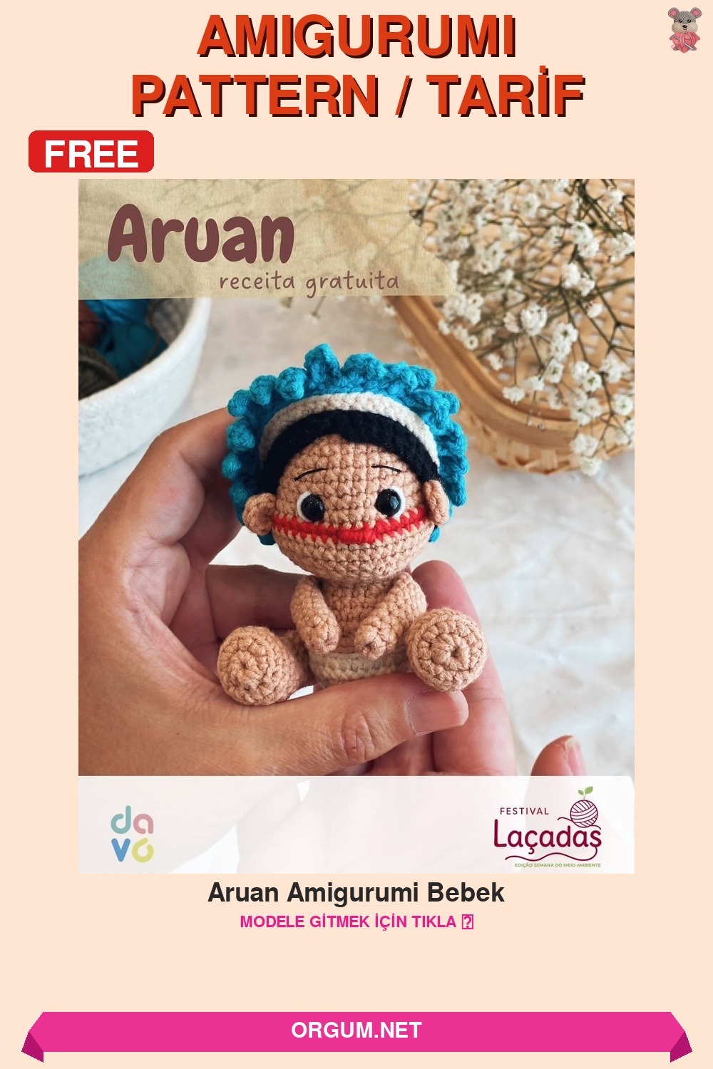 Aruan Amigurumi Bebek Amigurumi Tarifi Pin