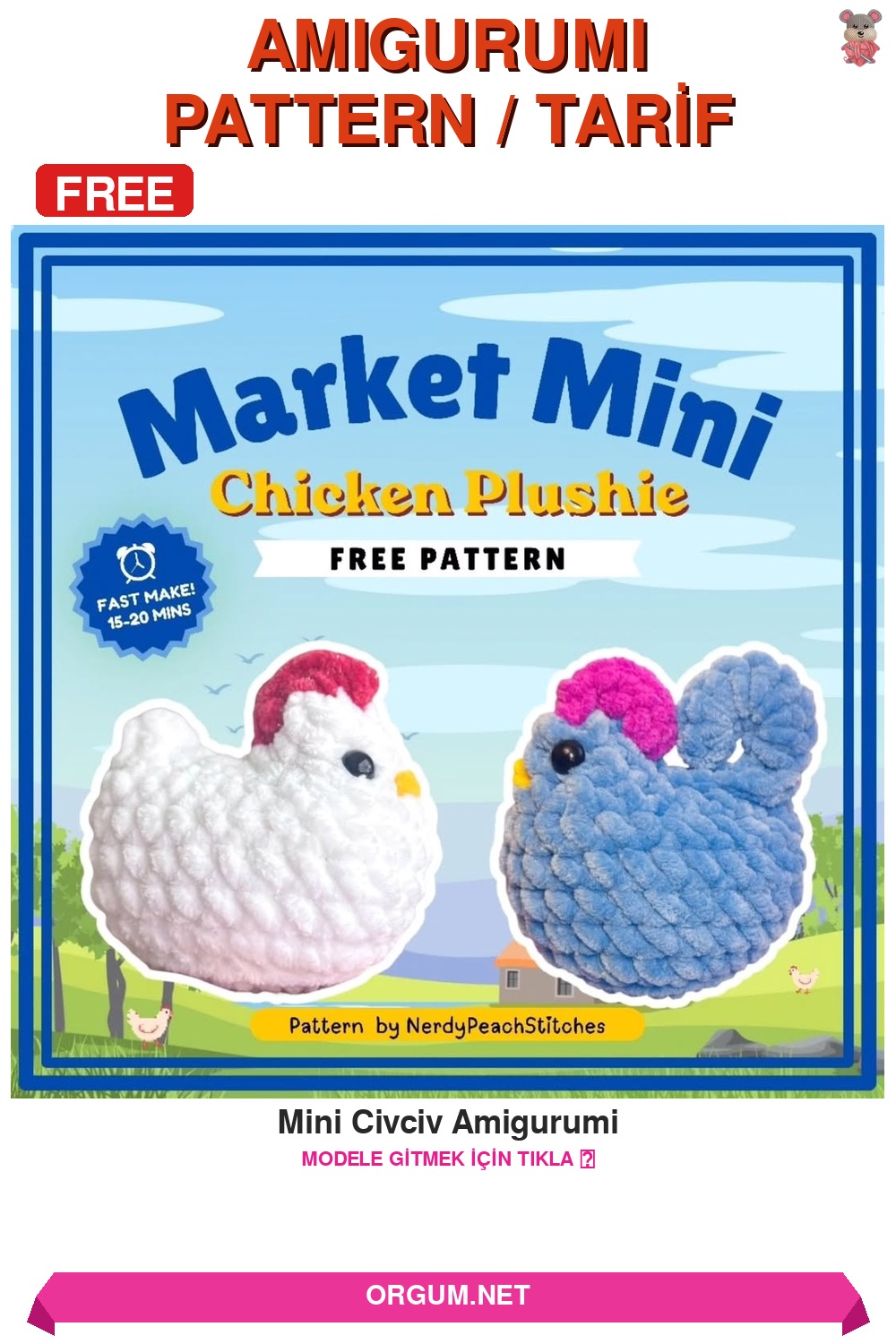 Mini Civciv Amigurumi Amigurumi Tarifi Pin
