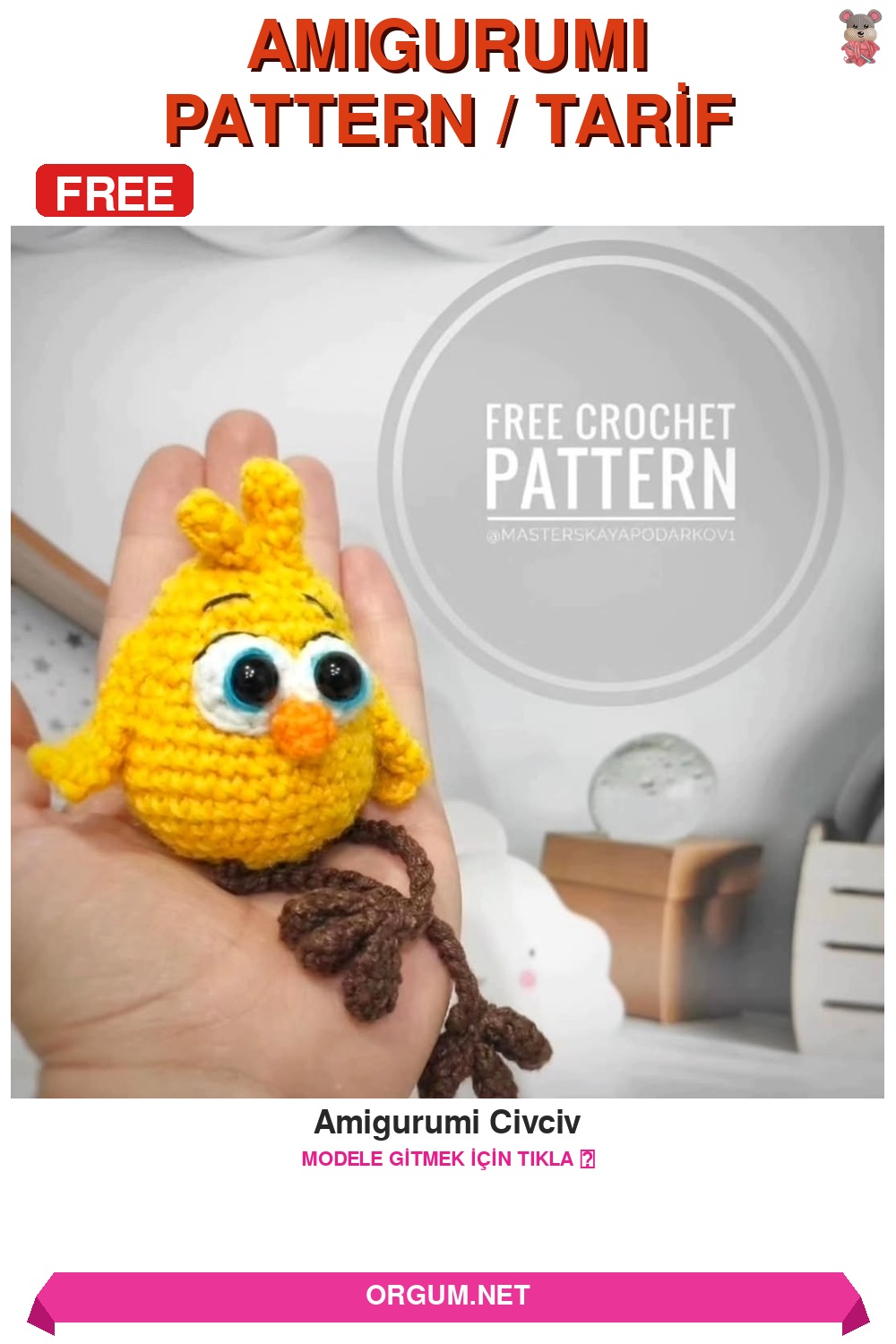 Amigurumi Civciv Amigurumi Tarifi Pin