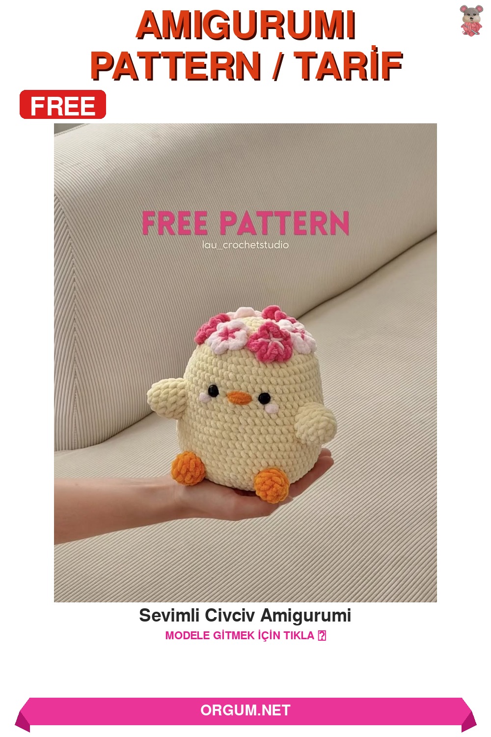 Civciv Amigurumi Tarifi: Sevimli Ve Kolay Örgü Civciv Yapımı 7 Sevimli Civciv Amigurumi Amigurumi Tarifi Pin