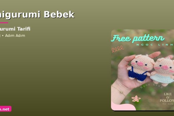 Orgum.net - Ücretsiz Örgü Modelleri Ve Amigurumi Tarifleri