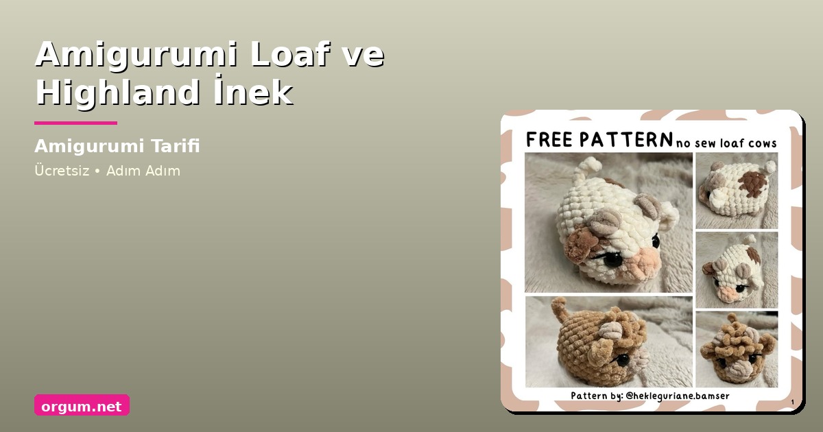 Orgum.net - Ücretsiz Örgü Modelleri Ve Amigurumi Tarifleri