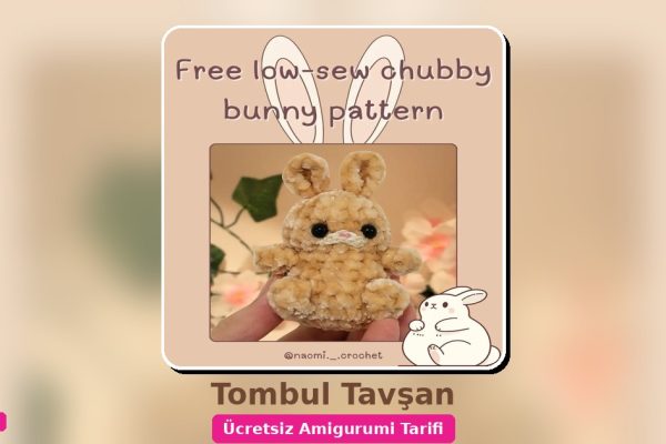 Tombul Tavşan Amigurumi Tarifi: Adım Adım Ücretsiz Yapılışı 8 Orgum.net - Ücretsiz Örgü Modelleri Ve Amigurumi Tarifleri