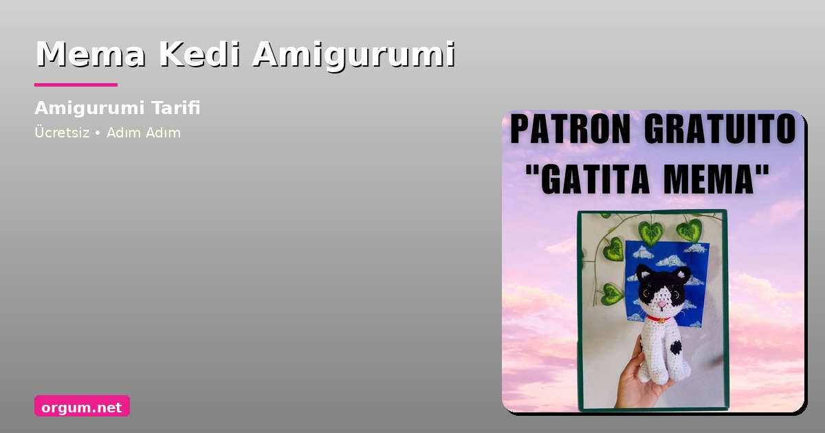 Orgum.net - Ücretsiz Örgü Modelleri Ve Amigurumi Tarifleri