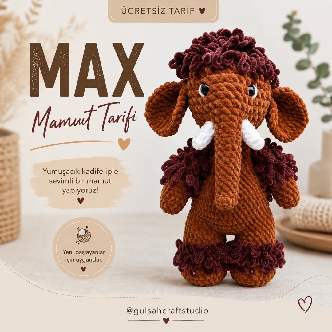 Max Mamut Amigurumi Amigurumi