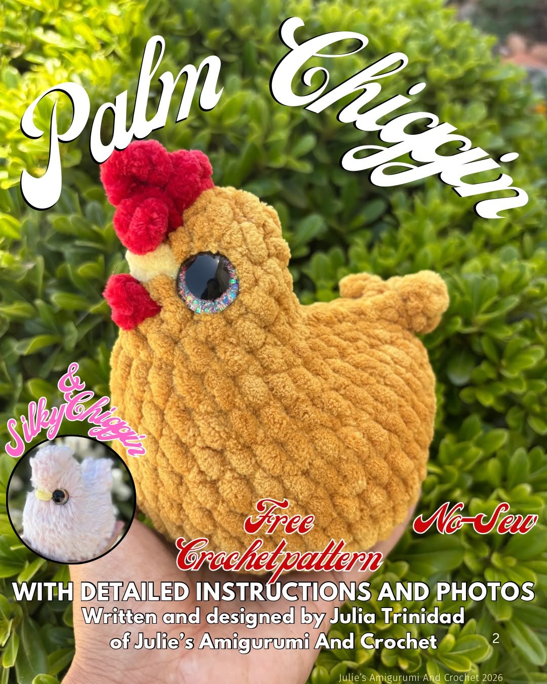 Avuç İçi Civciv (Palm Chiggin) Amigurumi