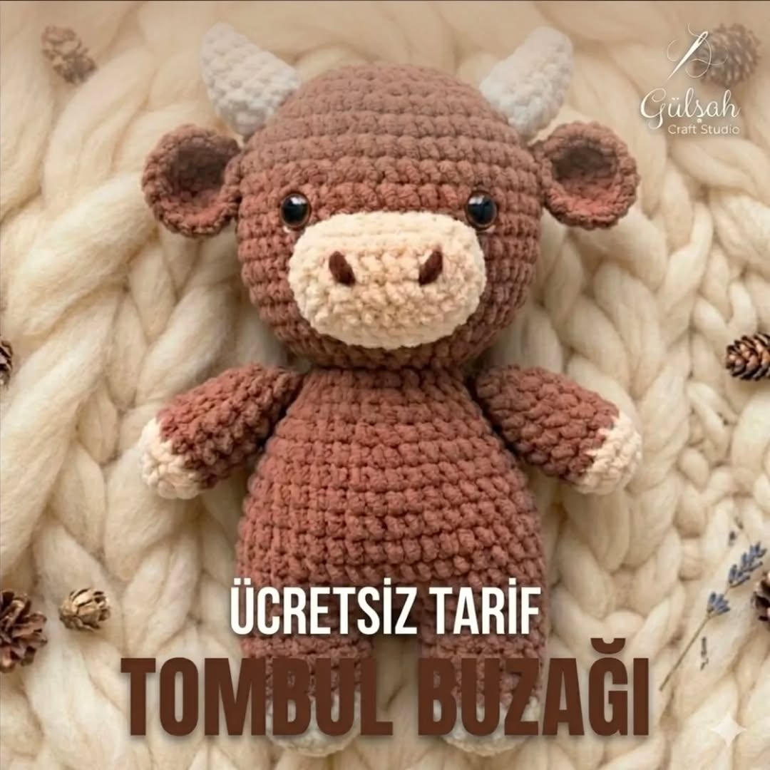 İnek Amigurumi Amigurumi