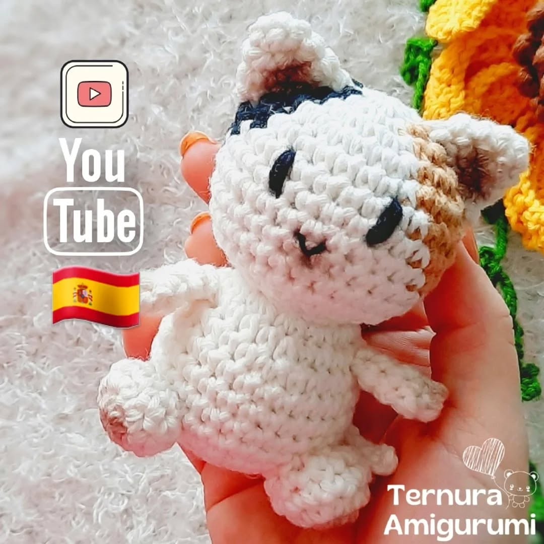 Alacalı Yavru Köpek (Beagle Tarzı) Amigurumi