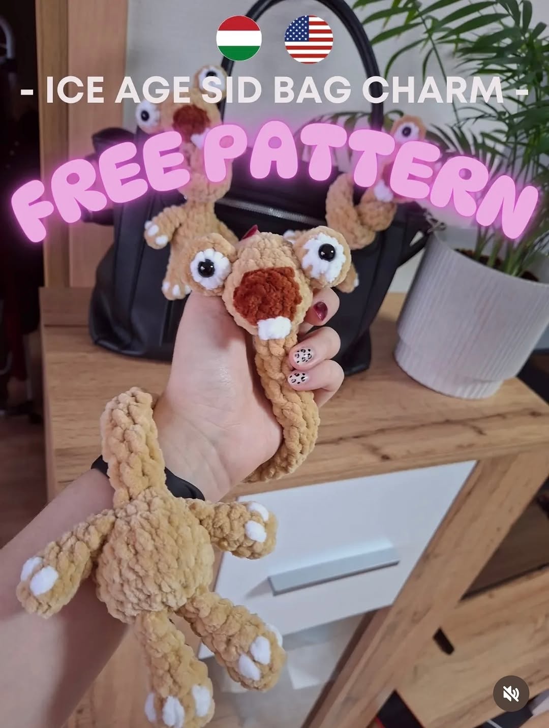 Tek Dişli Canavar Amigurumi