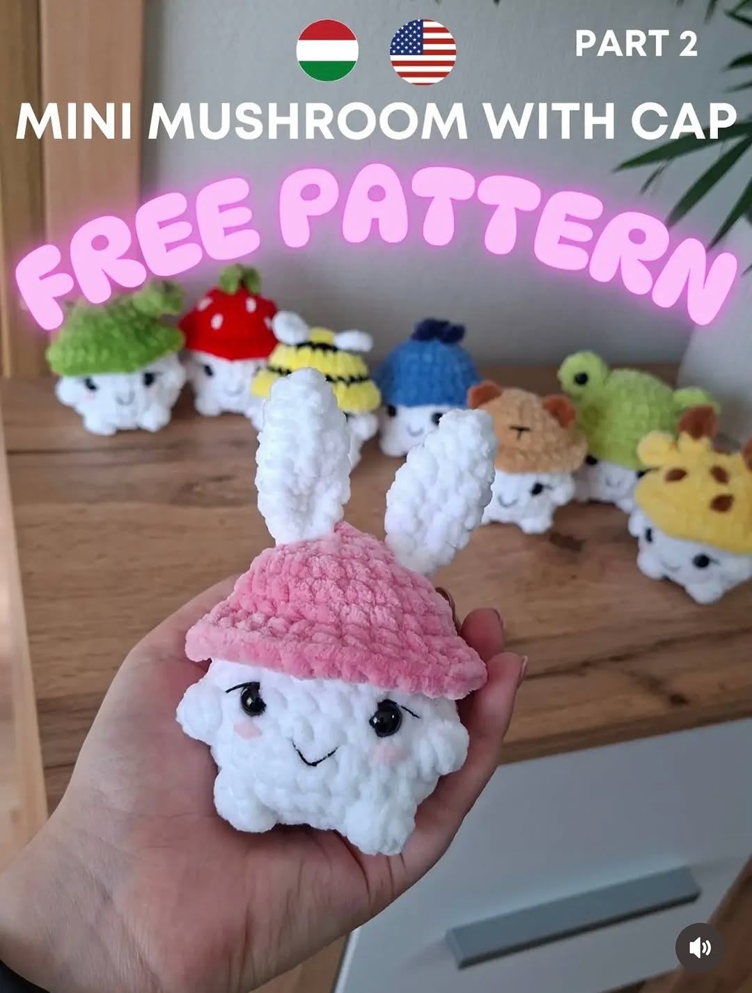 Sürpriz Yumurta Amigurumi Seti (Arı, Tavşan, Shrek Ve Çilek) Amigurumi