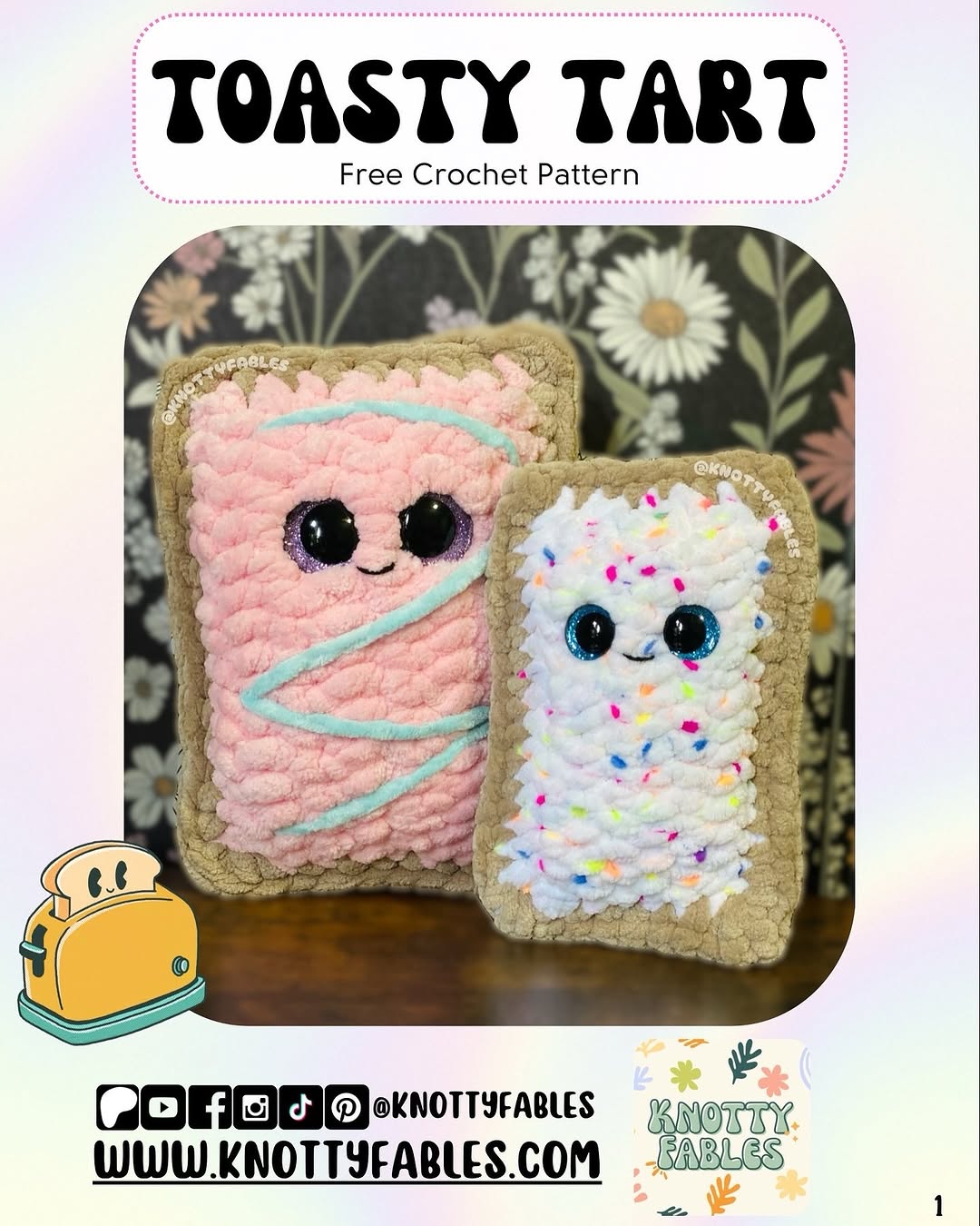 Sıcacık Turta Amigurumi (Toasty Tart) Amigurumi