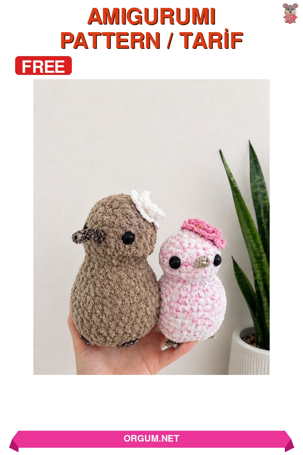 Marshall Ördek Amigurumi Tarifi - Ücretsiz Örgü Deseni 4 Marshall Ördek Amigurumi Amigurumi Tarifi Pin