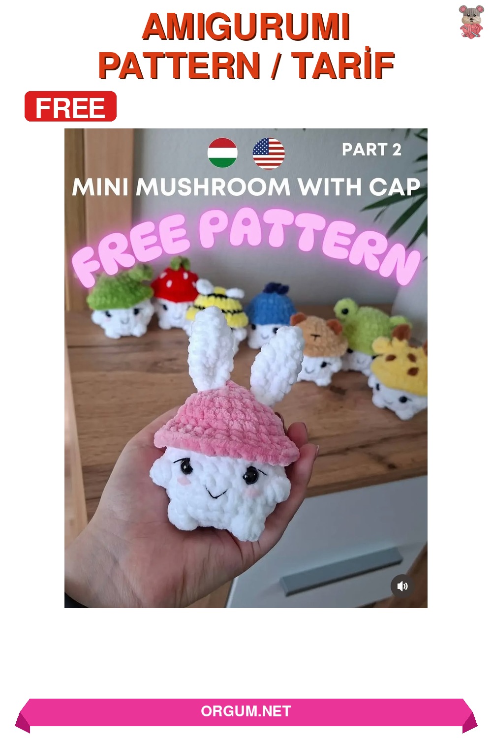Sürpriz Yumurta Amigurumi Seti: Arı, Tavşan, Shrek Ve Çilek Tarifi 6 Sürpriz Yumurta Amigurumi Seti (Arı, Tavşan, Shrek Ve Çilek) Amigurumi Tarifi Pin
