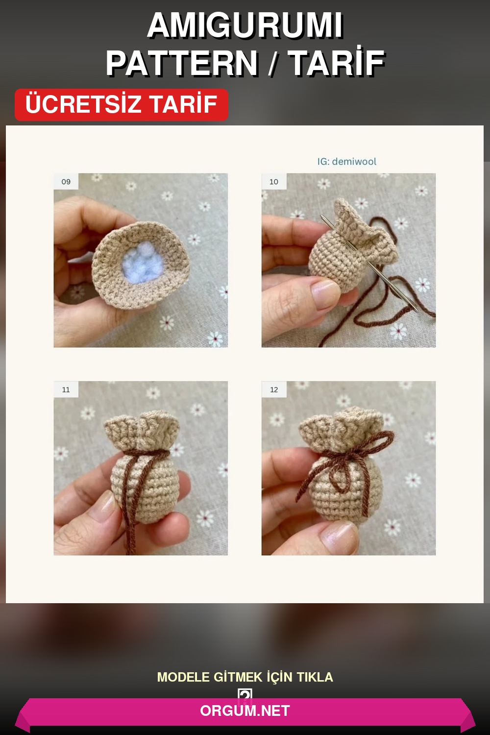 Mavi Totoro Amigurumi Amigurumi Tarifi Pin