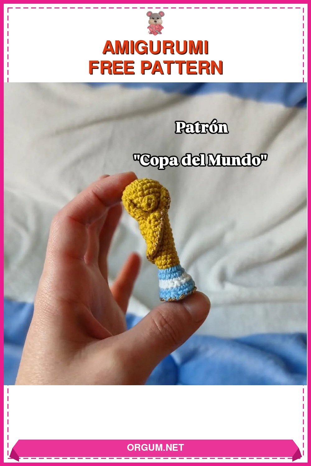 Saplı Amigurumi Kupa (Kadeh) Yapılışı - Ücretsiz Tarif 8 Saplı Amigurumi Kupa (Kadeh) Amigurumi Tarifi Pin