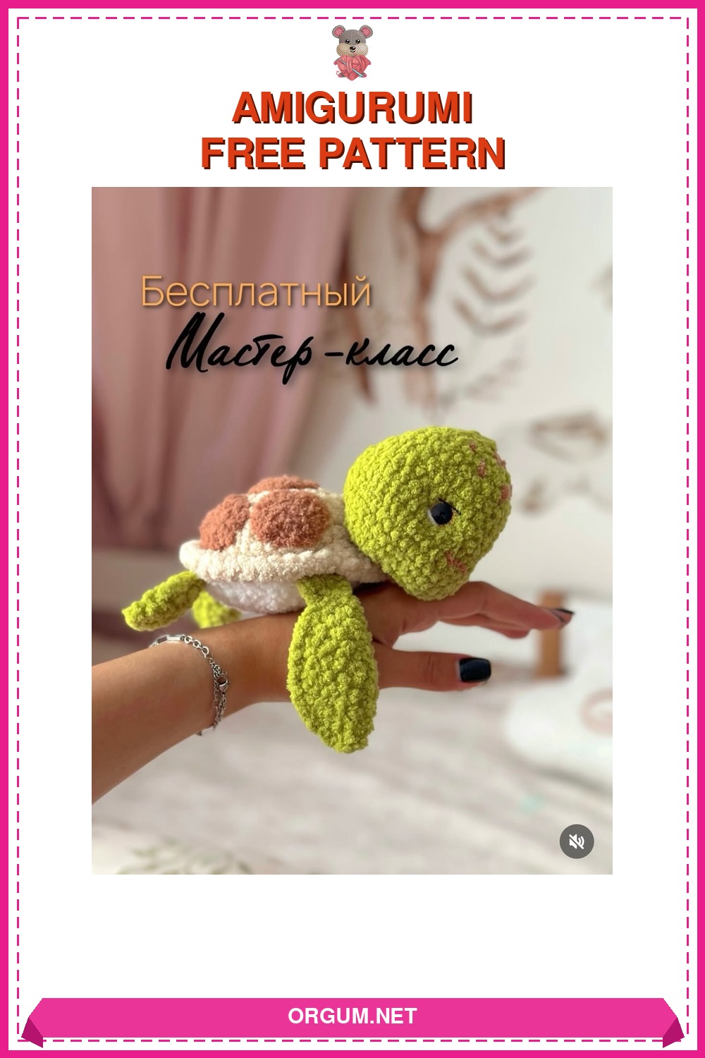 Amigurumi Kaplumbağa Amigurumi Tarifi Pin