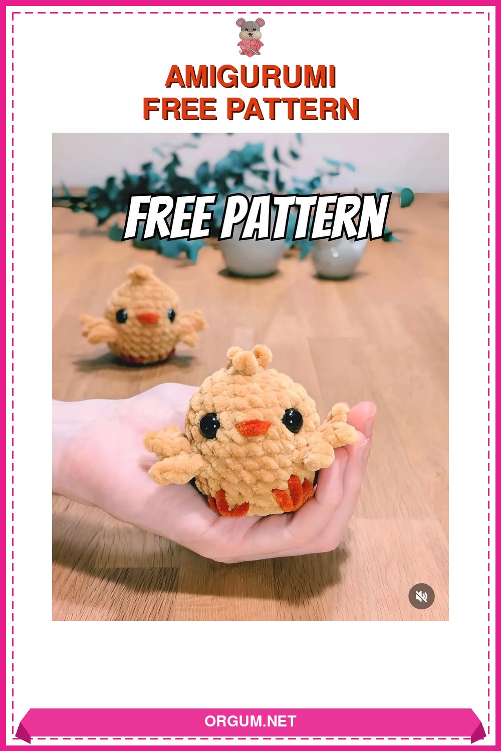 Civciv Amigurumi Amigurumi Tarifi Pin