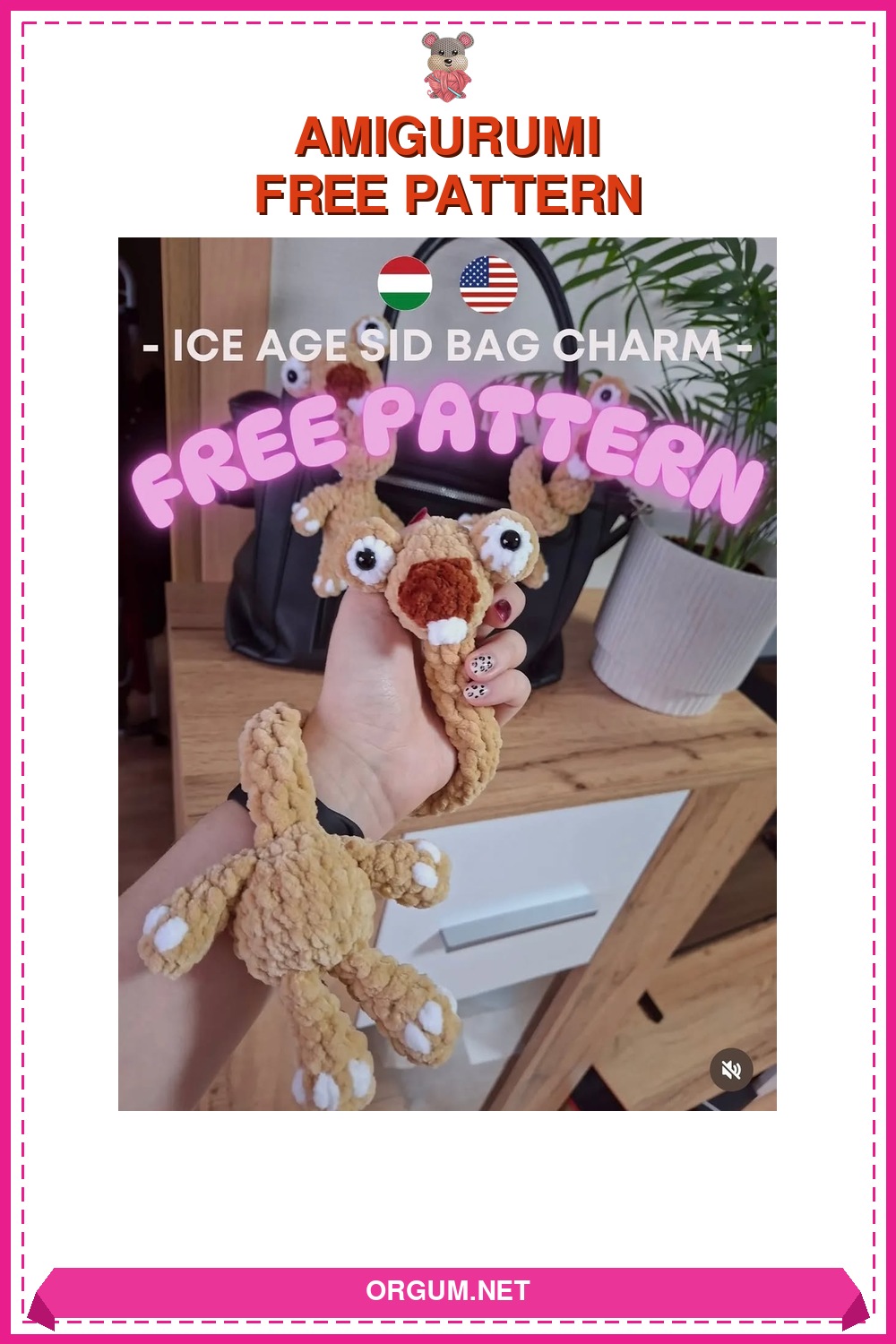 Tek Dişli Canavar Amigurumi Tarifi – Ücretsiz Türkçe Anlatım 8 Tek Dişli Canavar Amigurumi Amigurumi Tarifi Pin